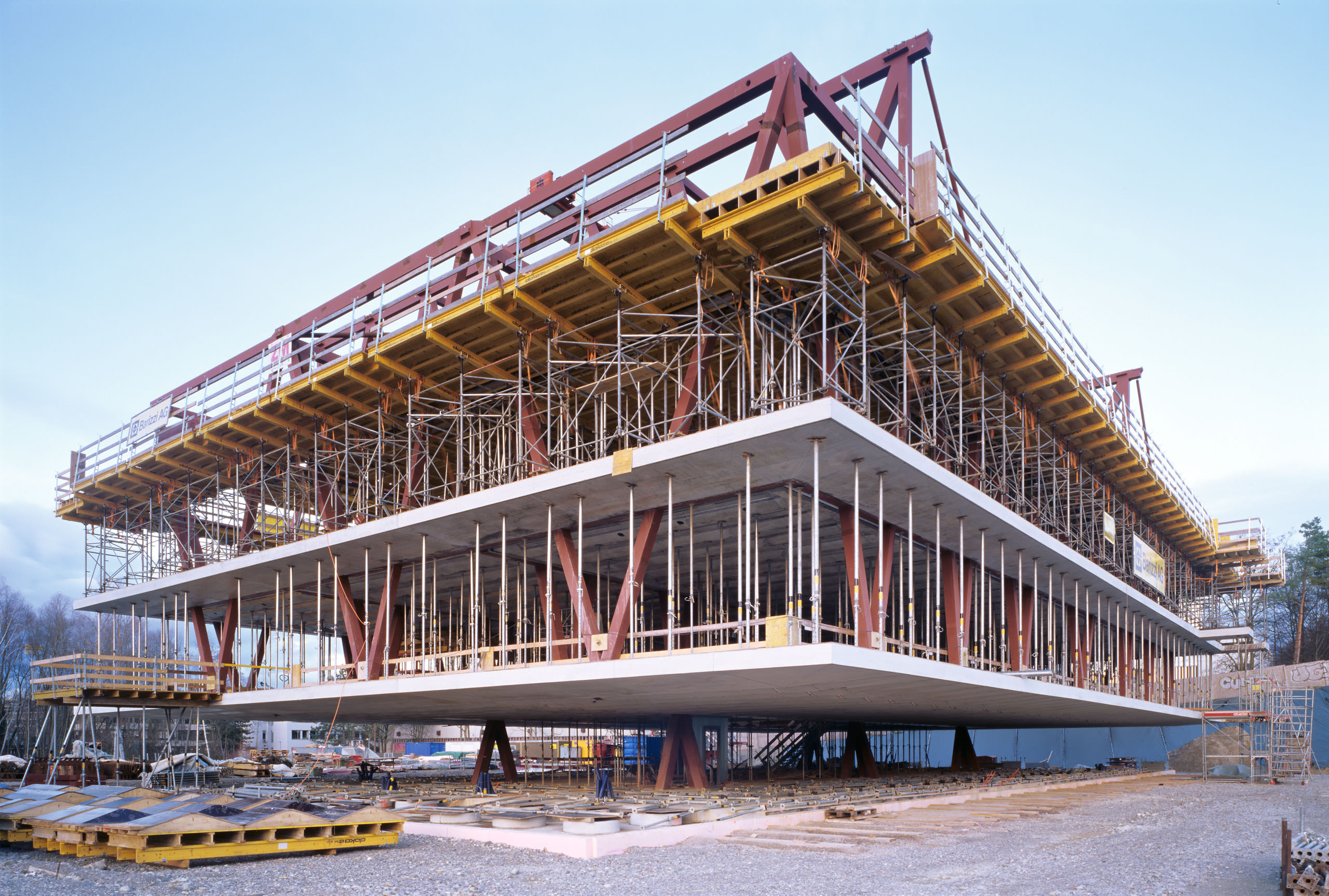 Baustelle Schulhaus Leutschenbach